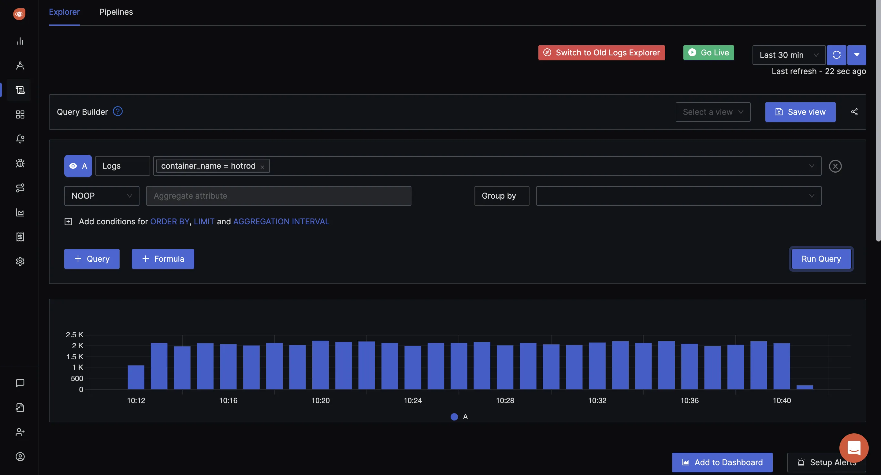 Log Monitoring in SigNoz