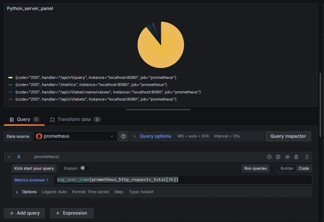 avg_over_time() - Time aggregation